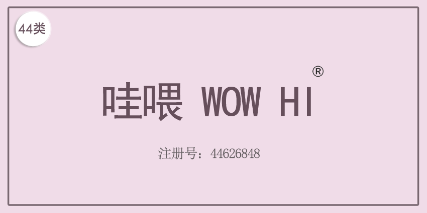 44類醫(yī)療園藝